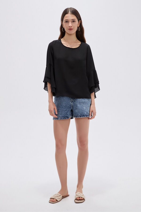 BLUSA KELVAR 70607 NEGRO image number null