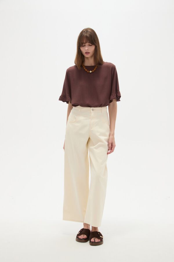 PANTALON GRAVA 70607 CRUDO / NATURAL image number null