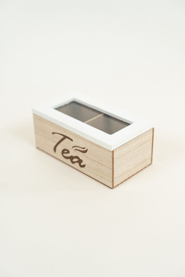 Caja para T&eacute; Tea, 2 separadores COLOR UNICO image number null