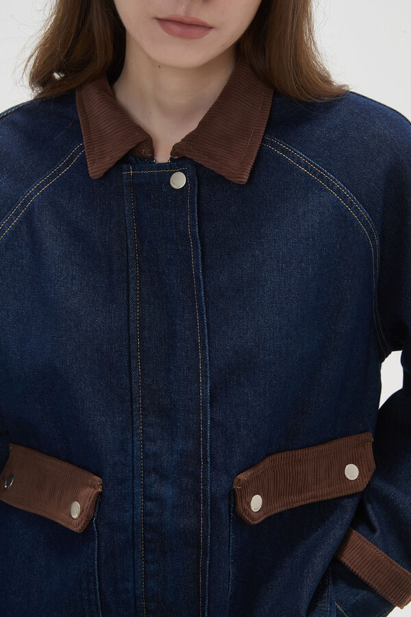 CAMPERA COZI AZUL OSCURO image number null