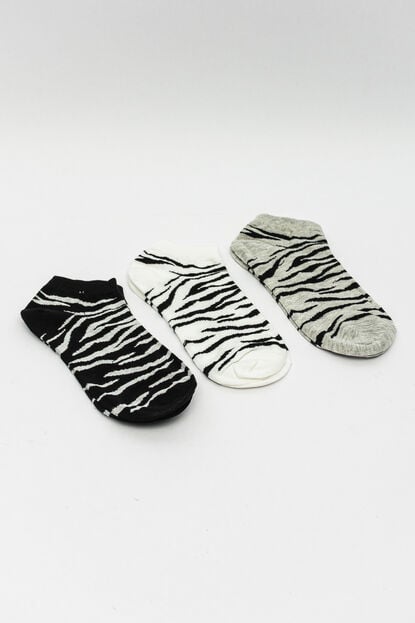 Medias Ankle Sima, Pack x 3 COLOR UNICO image number null