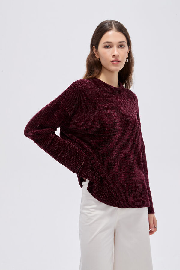 SWEATER BRITHOS CEREZA OSCURO image number null