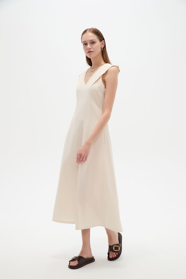 VESTIDO LUKO 70809 ARENA MELANGE image number null