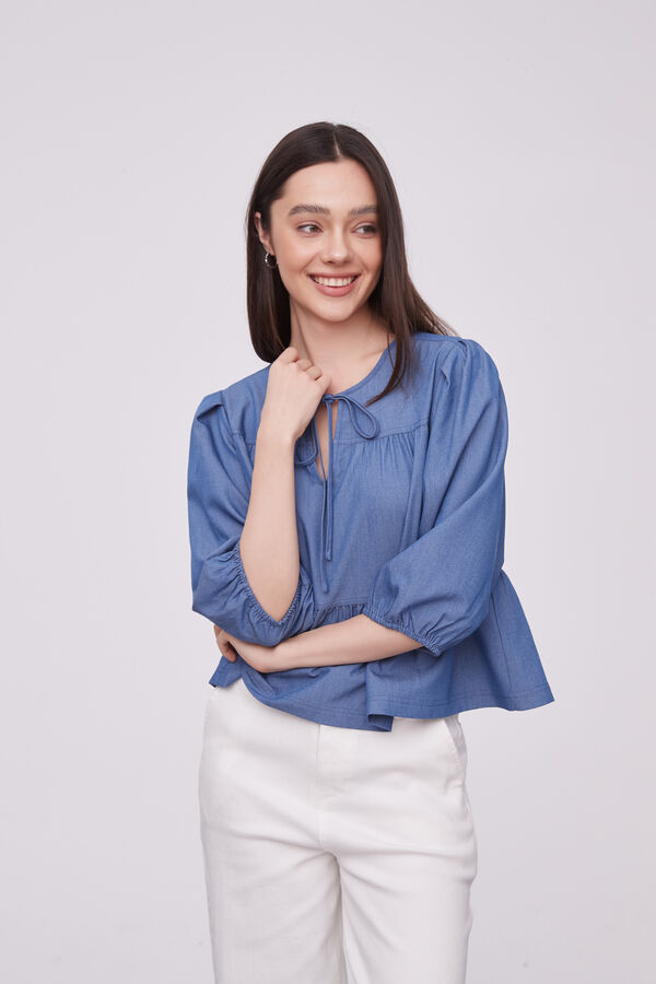 BLUSA CLUVE AZUL image number null