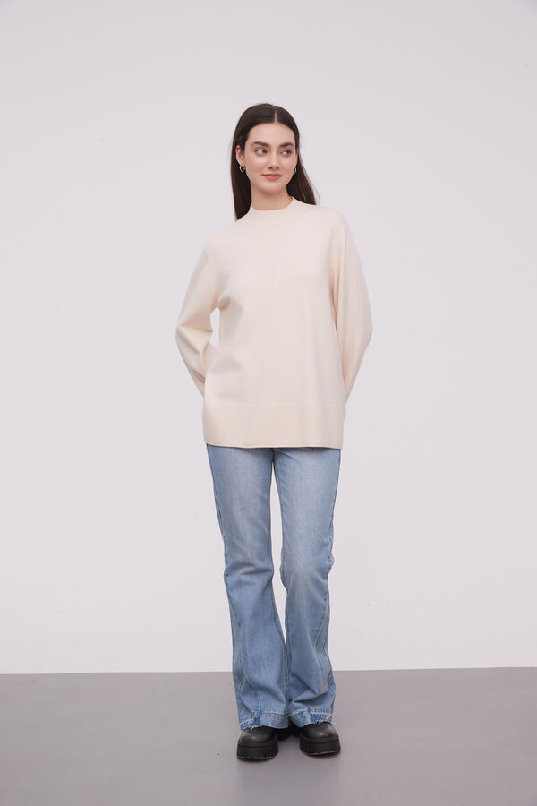 SWEATER LOSARI CRUDO / NATURAL image number null