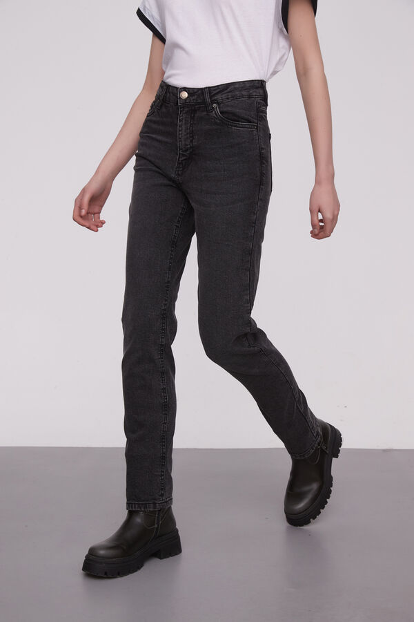 PANTALON LILIOS GRIS MEDIO image number null