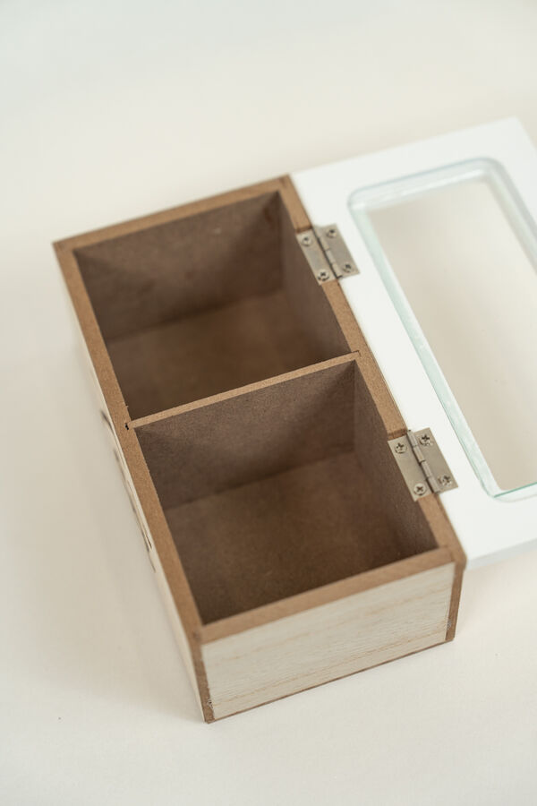 Caja para T&eacute; Tea, 2 separadores COLOR UNICO image number null