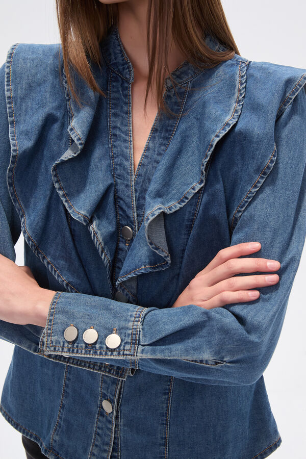 CAMISA WALINEA AZUL image number null