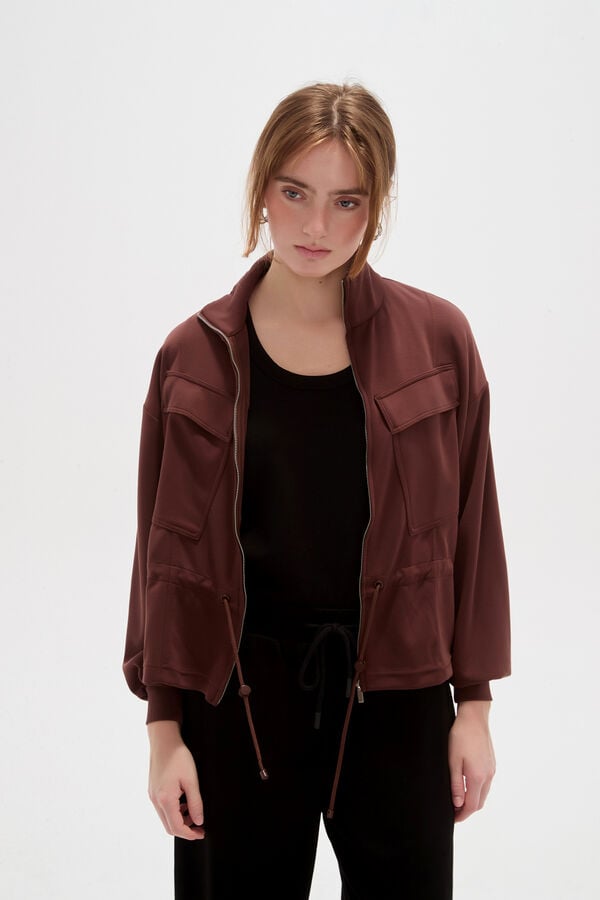 CAMPERA OKERAN 70607 CHOCOLATE image number null
