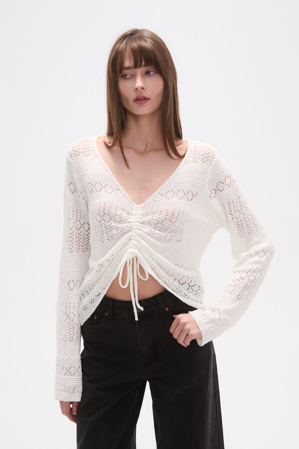 SWEATER KATELA CRUDO / NATURAL image number null