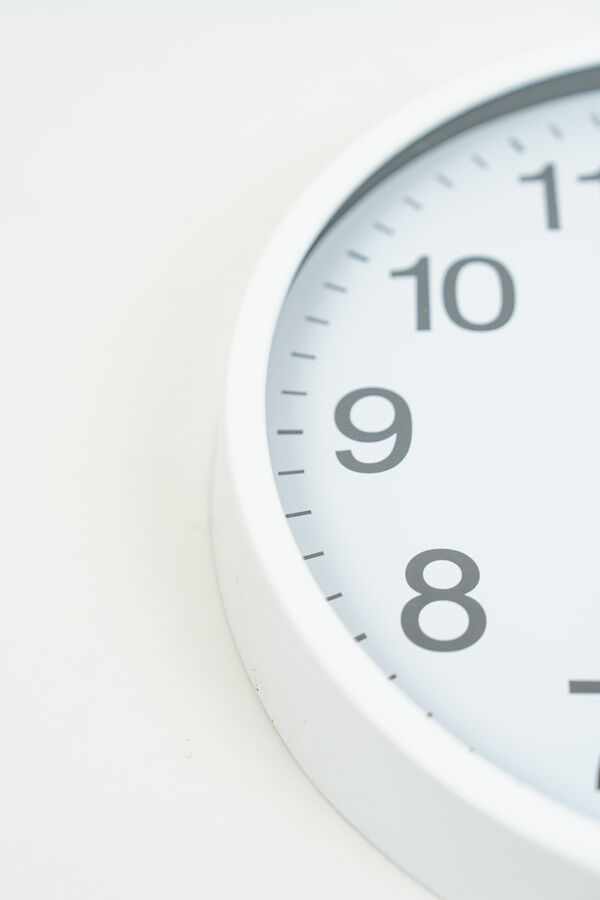 RELOJ FLOR BLANCO image number null