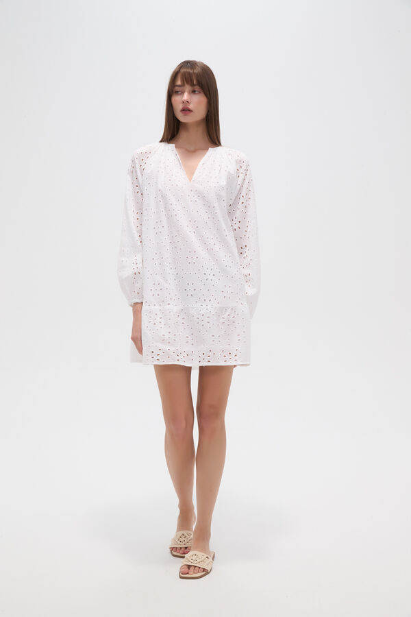 VESTIDO DILMA BLANCO image number null