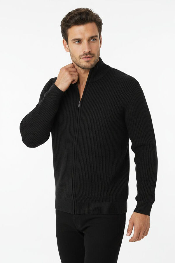 CARDIGAN UROS NEGRO image number null