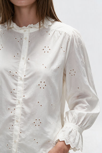 CAMISA RIVANT 70607 MARFIL  / OFF WHITE image number null