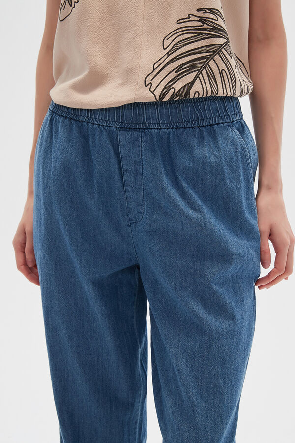 PANTALON LIRU AZUL MEDIO image number null