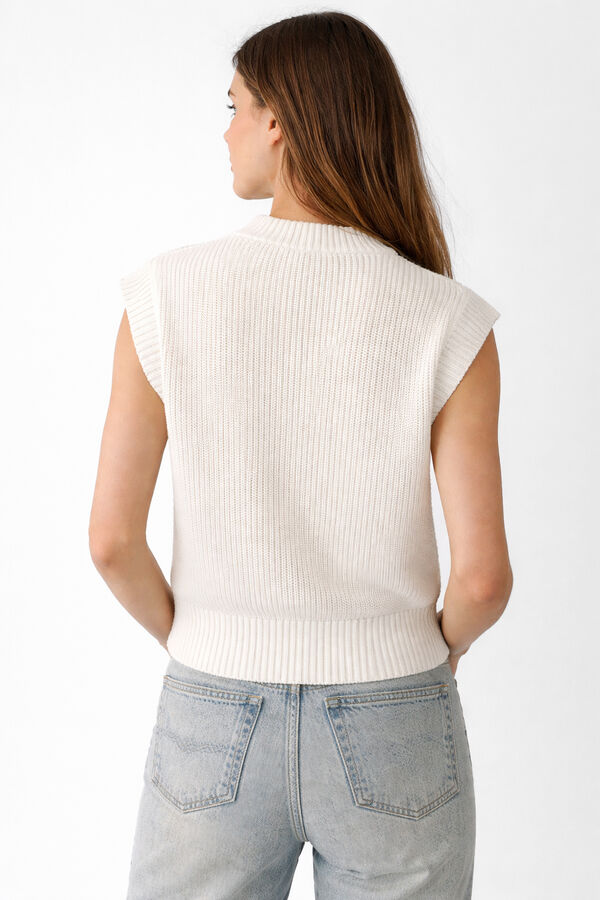 CHALECO NIDRA MARFIL  / OFF WHITE image number null