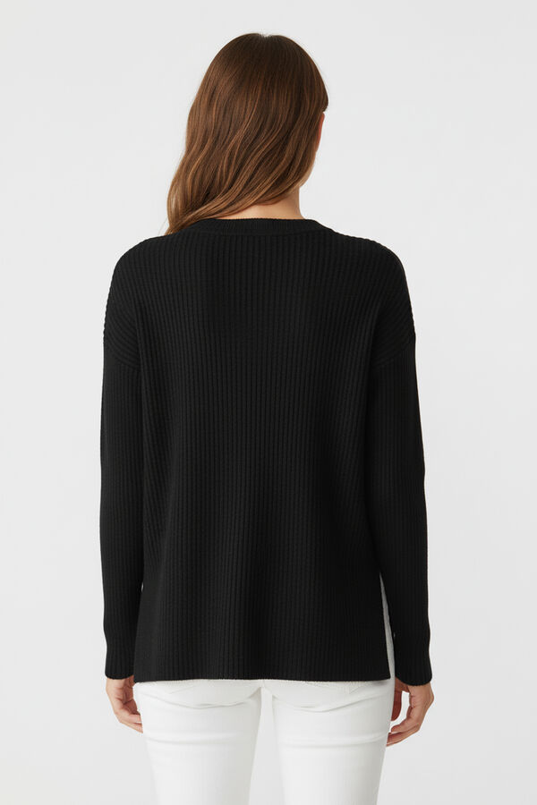 SWEATER ALPINO NEGRO image number null