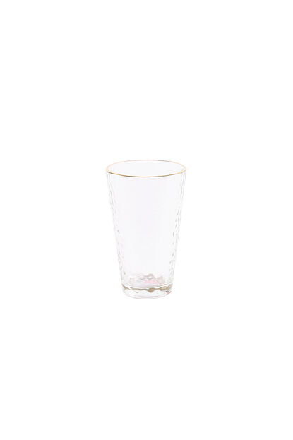 Vaso Alto Borde Dorado COLOR UNICO image number null