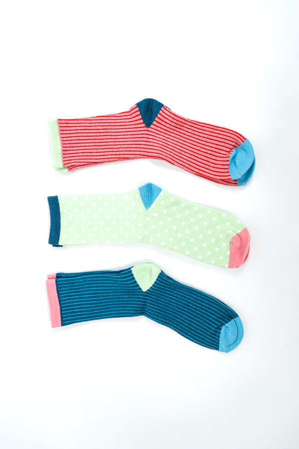 Medias Crew Toast, Pack x 3 COLOR UNICO image number null