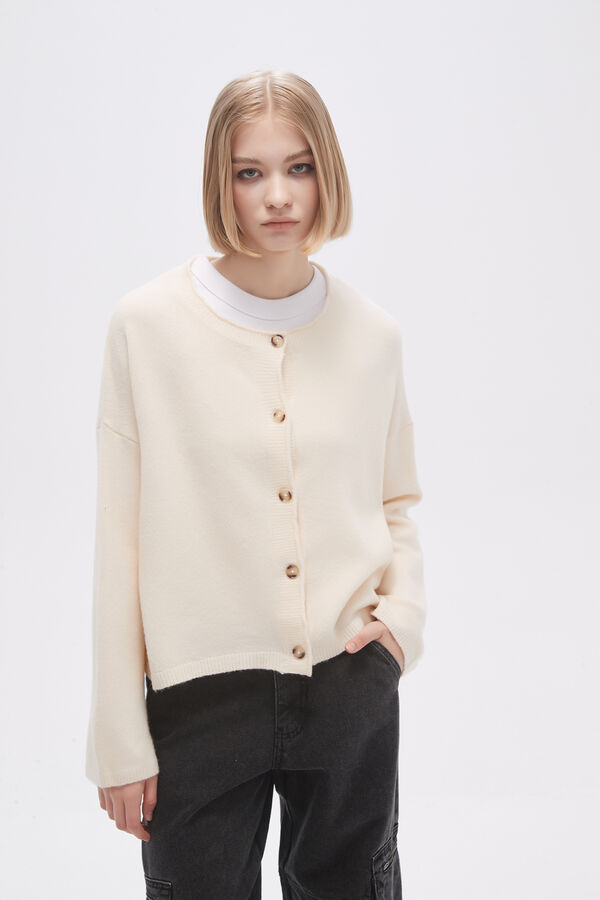 CARDIGAN DIALOY CRUDO / NATURAL image number null