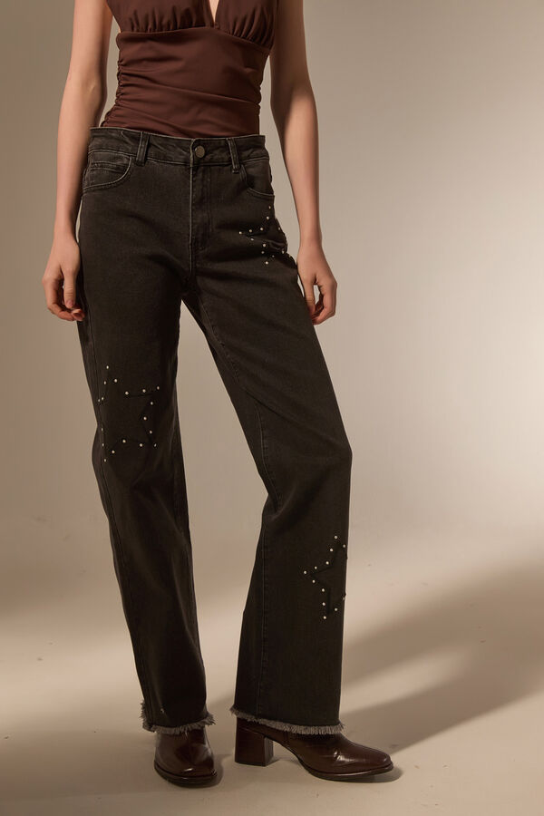 PANTALON KAELIS GRIS OSCURO image number null