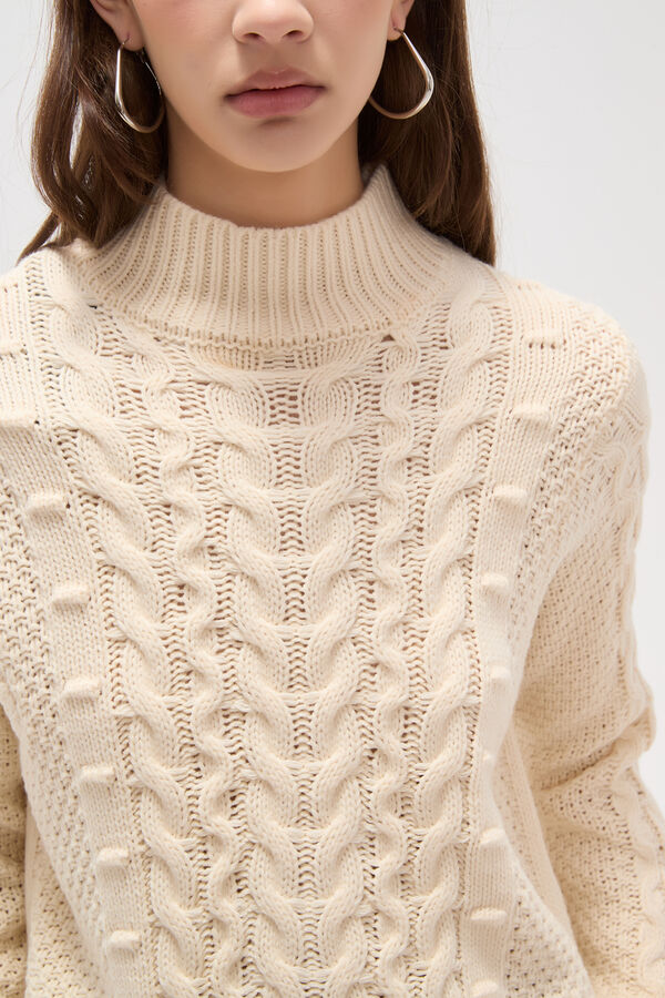 POLERA SILVEYRA CRUDO / NATURAL image number null