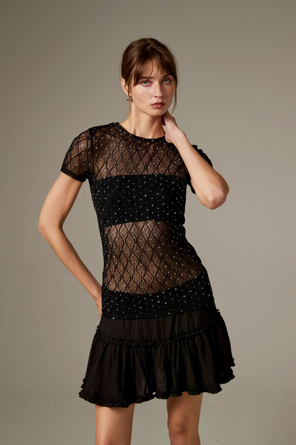 REMERA CIMA 70809 NEGRO image number null