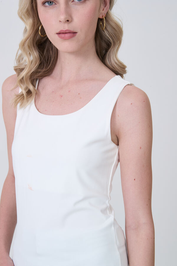 MUSCULOSA ABRIOLA MARFIL  / OFF WHITE image number null
