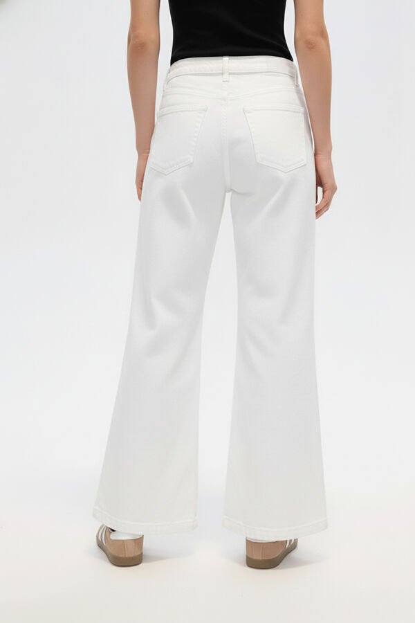 PANTALON FERRUGEM BLANCO image number null