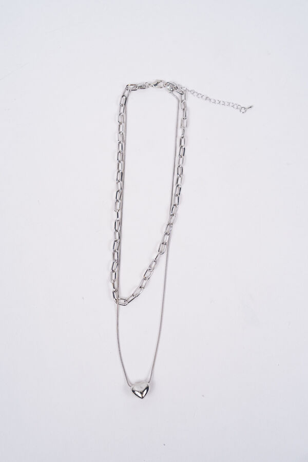 Collar Valentino PLATEADO image number null