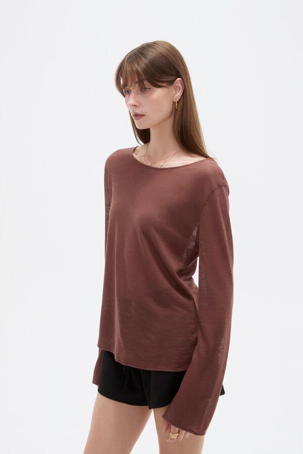 SWEATER GERAL 70809 CHOCOLATE image number null