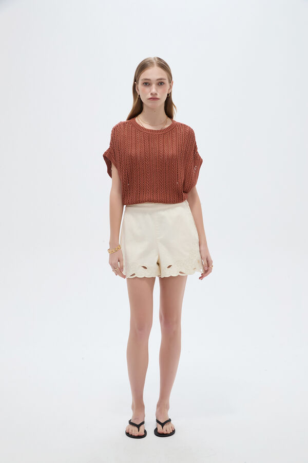 SHORT VARNEL 70809 CRUDO / NATURAL image number null