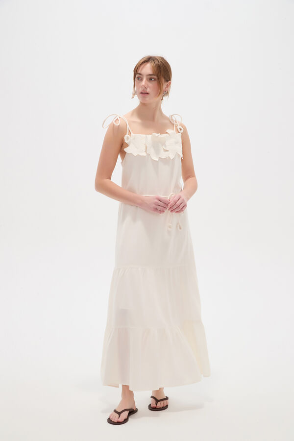 VESTIDO VESAL 70809 MARFIL  / OFF WHITE image number null