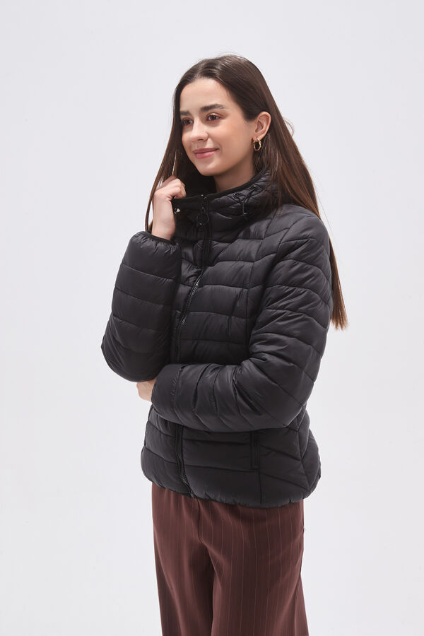CAMPERA TALICADA NEGRO image number null