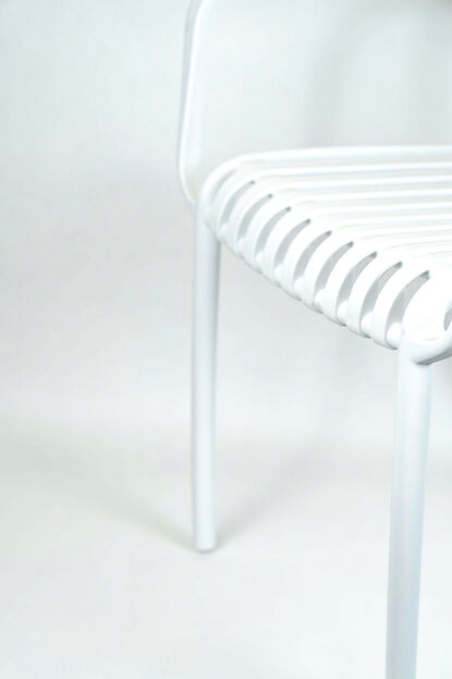 Silla Mar con Posabrazos BLANCO image number null