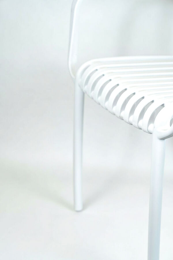 Silla Mar con Posabrazos BLANCO image number null