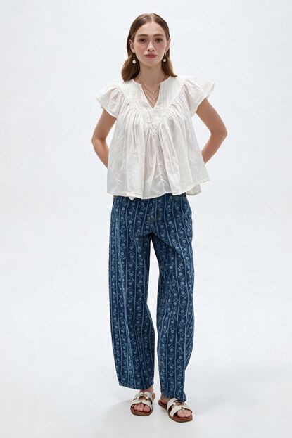 BLUSA GLEBE 70607 BLANCO image number null