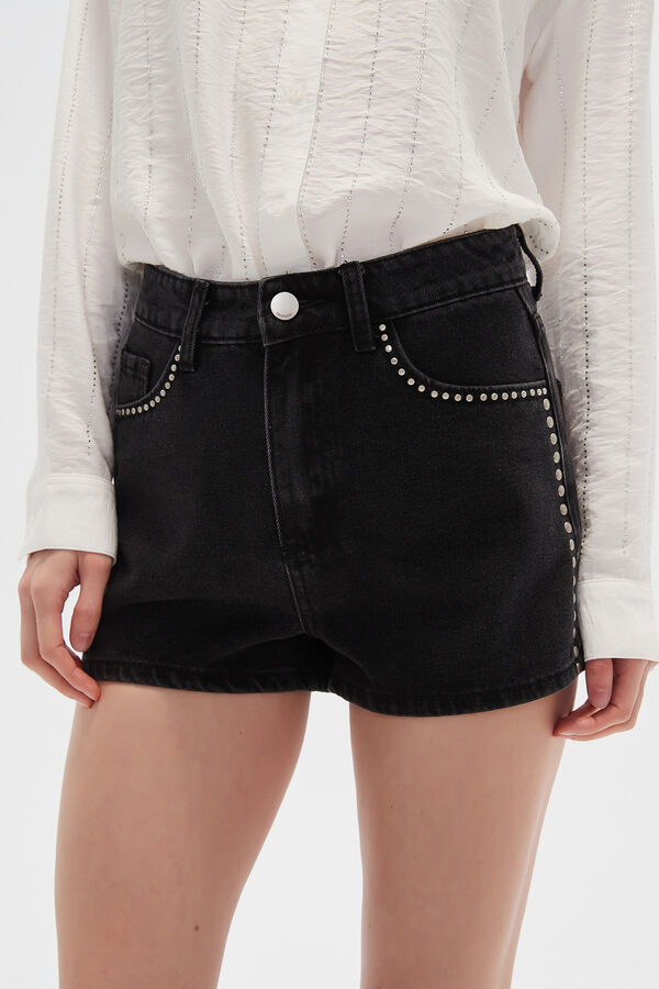 SHORT SHERIDAN GRIS OSCURO image number null