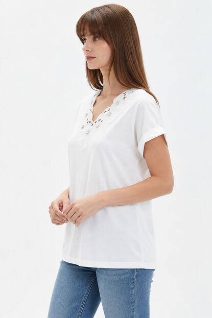 REMERA BATINA 70809 BLANCO image number null
