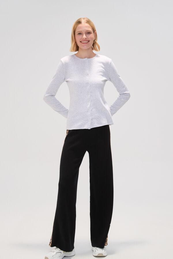 CARDIGAN FARDO GRIS image number null