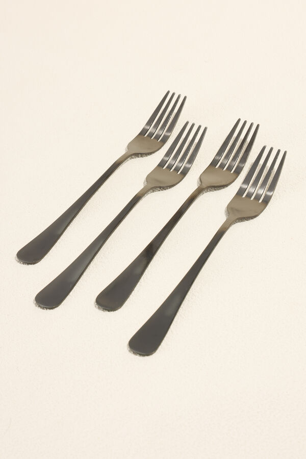 Tenedor Olivo Set 4 un. negro COLOR UNICO image number null
