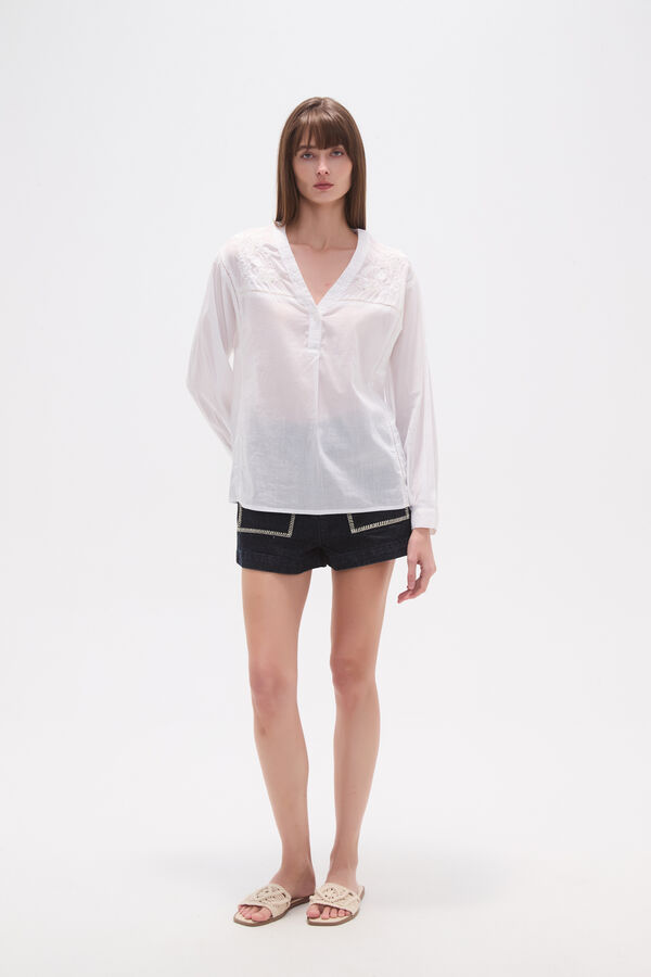 BLUSA TIFONE BLANCO image number null