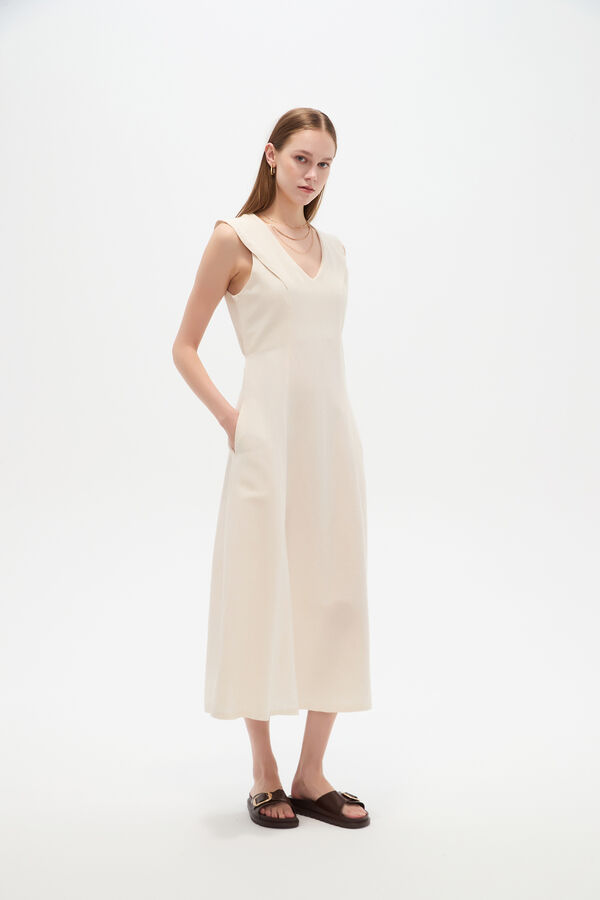 VESTIDO LUKO 70809 ARENA MELANGE image number null