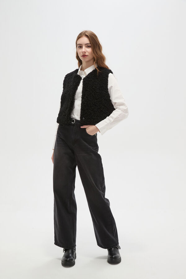 CHALECO UNEISE NEGRO image number null