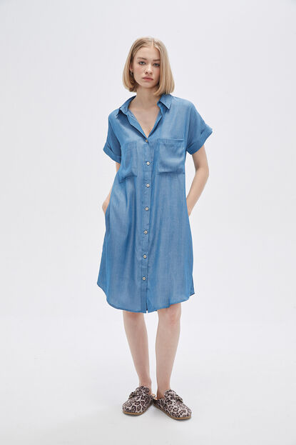 VESTIDO LEMOS AZUL CLARO image number null