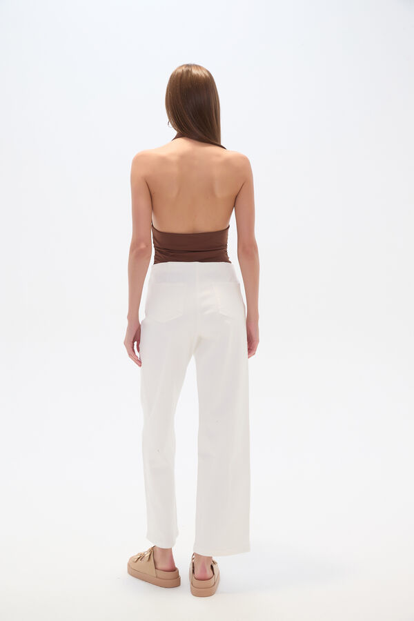 PANTALON BAICERE MARFIL  / OFF WHITE image number null