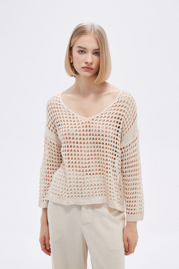 SWEATER ESDREN CRUDO / NATURAL image number null