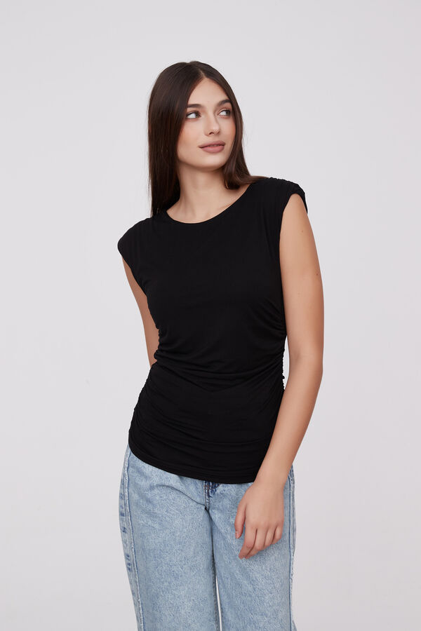 REMERA BELITA NEGRO image number null