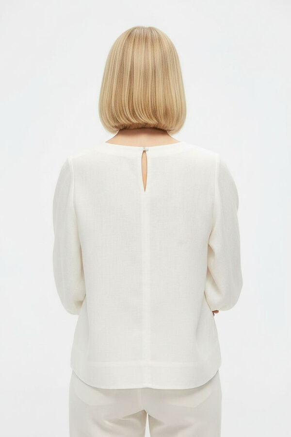 BLUSA RAISA 70607 ARENA MELANGE image number null