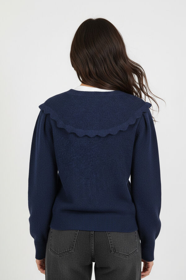 CARDIGAN JALANE AZUL MARINO image number null